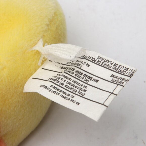 Vintage TY Quackers Beanie Baby Duck Ducky Toy Stuffie 90s Plush - Picture 8 of 9